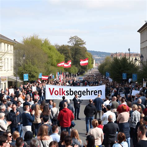 Aktuelle Volksbegehren